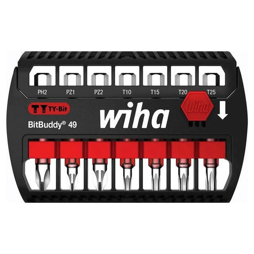 Wiha BitBuddy® TY Bit Set, 7 Piece