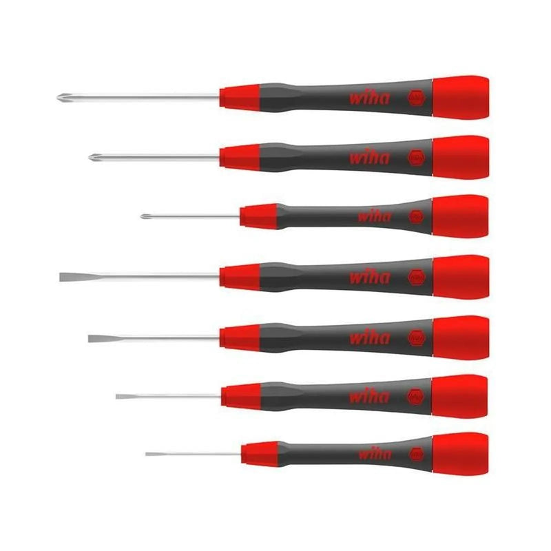 Wiha PicoFinish® SL/PH Fine Screwdriver Set, 7 Piece