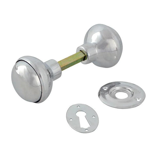 Yale Locks P405 Rim Knob Chrome Finish