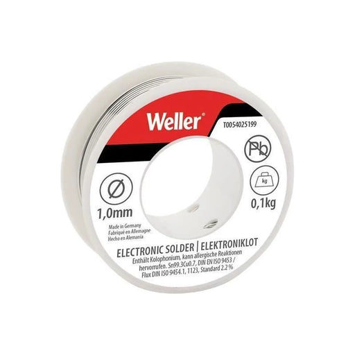 Weller EL99/1-100 Lead-Free Solder 1.0mm 100g