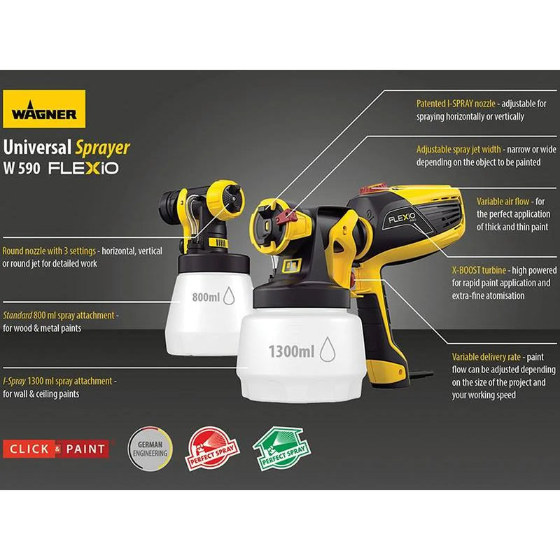 Wagner W 590 Universal Sprayer 630W 240V