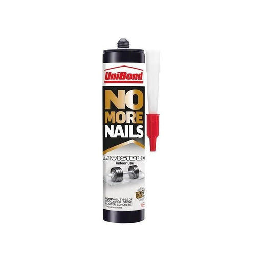 Unibond No More Nails Invisible Grab Adhesive Cartridge 285g