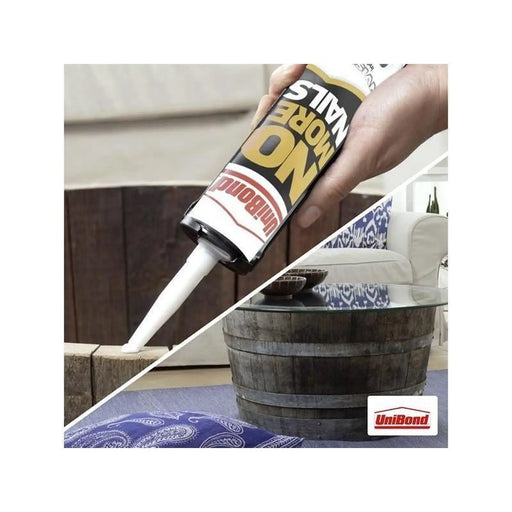 Unibond No More Nails Invisible Grab Adhesive Cartridge 285g