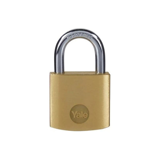 Yale Locks Brass Padlock 30mm