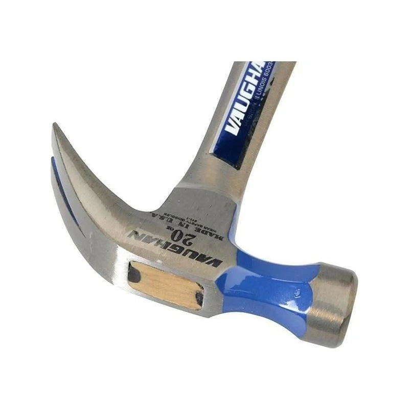 Vaughan R20 Curved Claw Nail Hammer All Steel Smooth Face 570g (20oz)