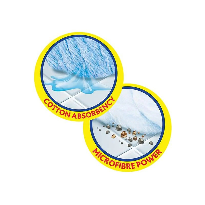 Vileda SuperMocio Microfibre & Cotton Refill