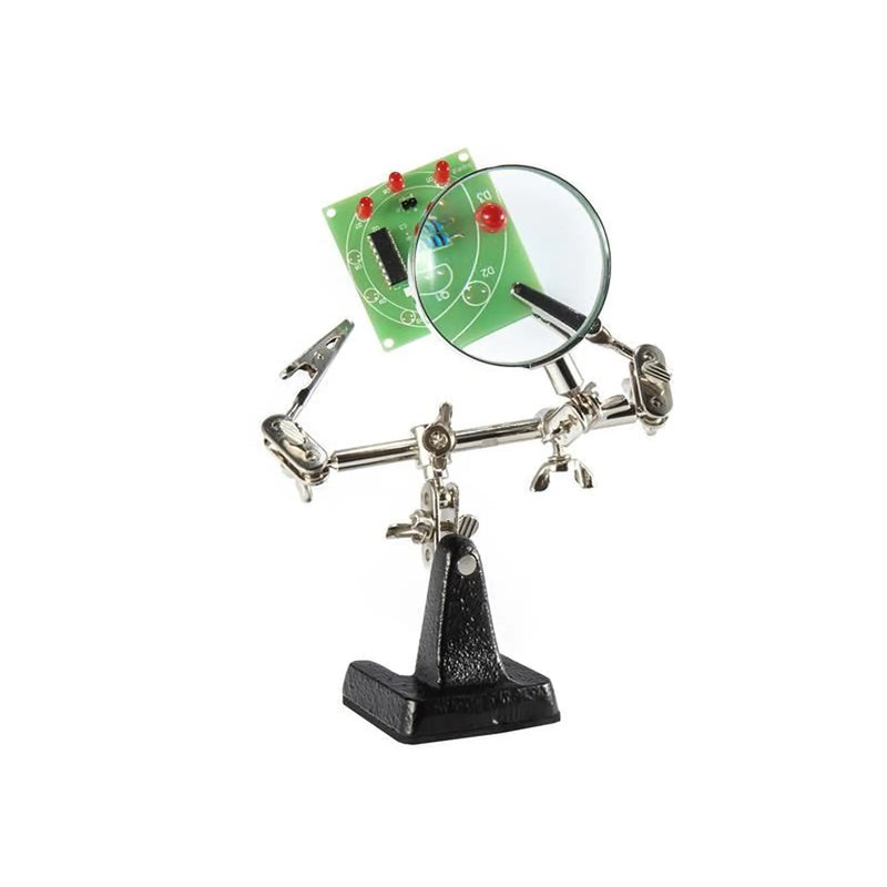 Weller Helping Hands Holder - 2 Arms & Magnifier
