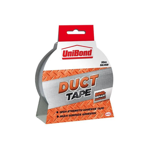 UniBond DIY Duct Tape Silver 50mm x 50m