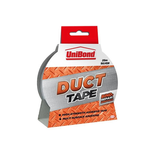 UniBond DIY Duct Tape Silver 50mm x 25m