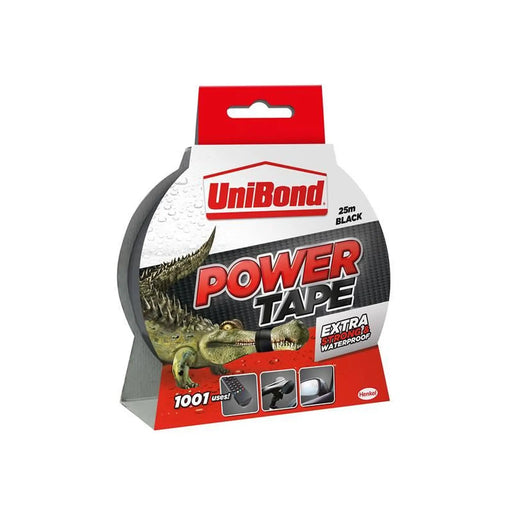UniBond DIY Power Tape Black 50mm x 25m