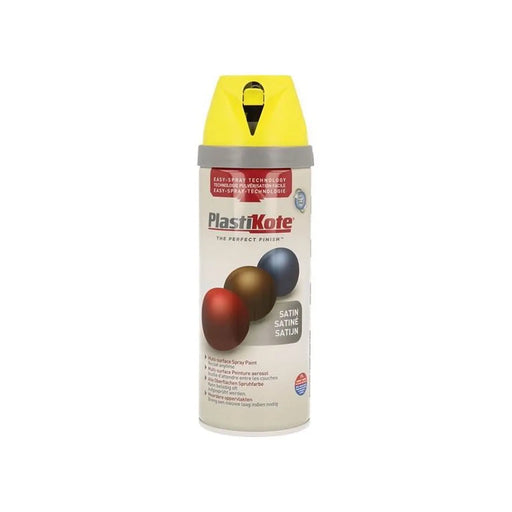 Plastikote Twist & Spray Satin Lime Green 400ml