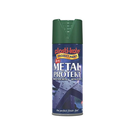 Plastikote Metal Protekt Spray Forest Green 400ml