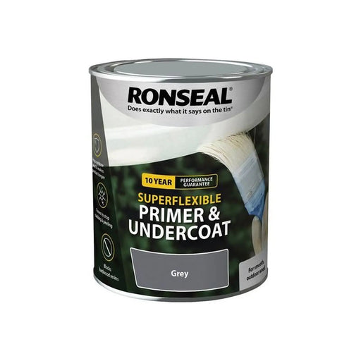 Ronseal Superflexible Primer & Undercoat Grey 750ml
