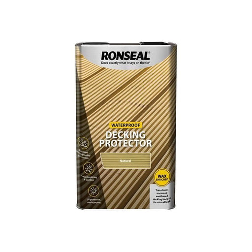 Ronseal Decking Protector Natural 5 litre