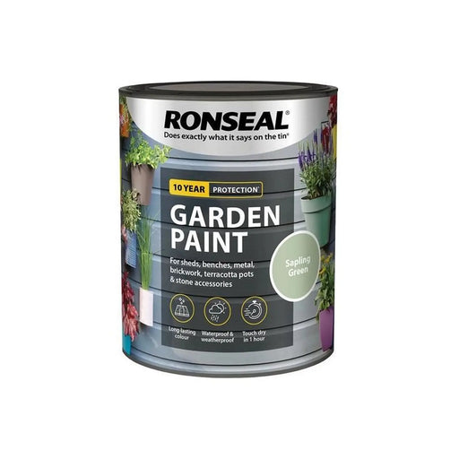 Ronseal Garden Paint Sapling Green 750ml