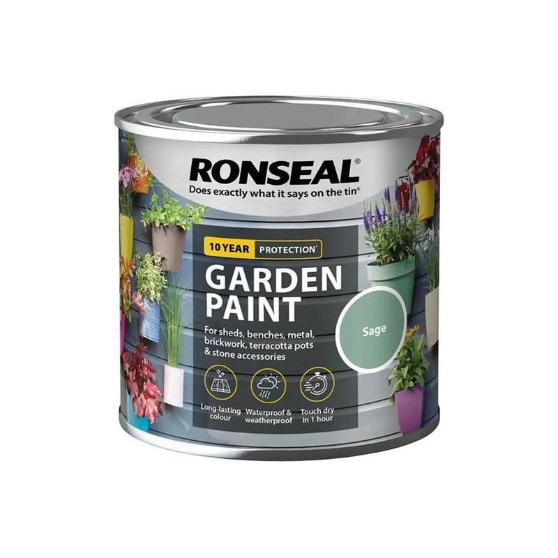 Ronseal Garden Paint Sage 250ml