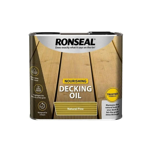 Ronseal Decking Oil Natural Pine 2.5 litre