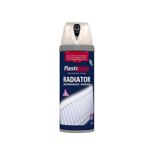 Plastikote Twist & Spray Radiator Magnolia 400ml
