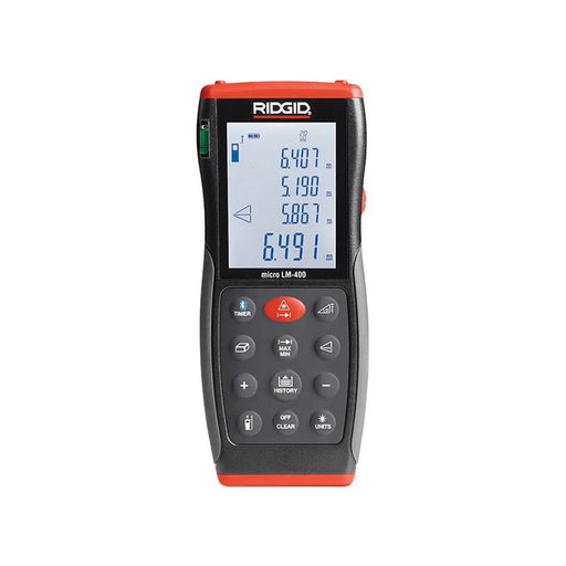 Ridgid 36813 Micro LM-400 Advanced Laser Distance Measure 70m
