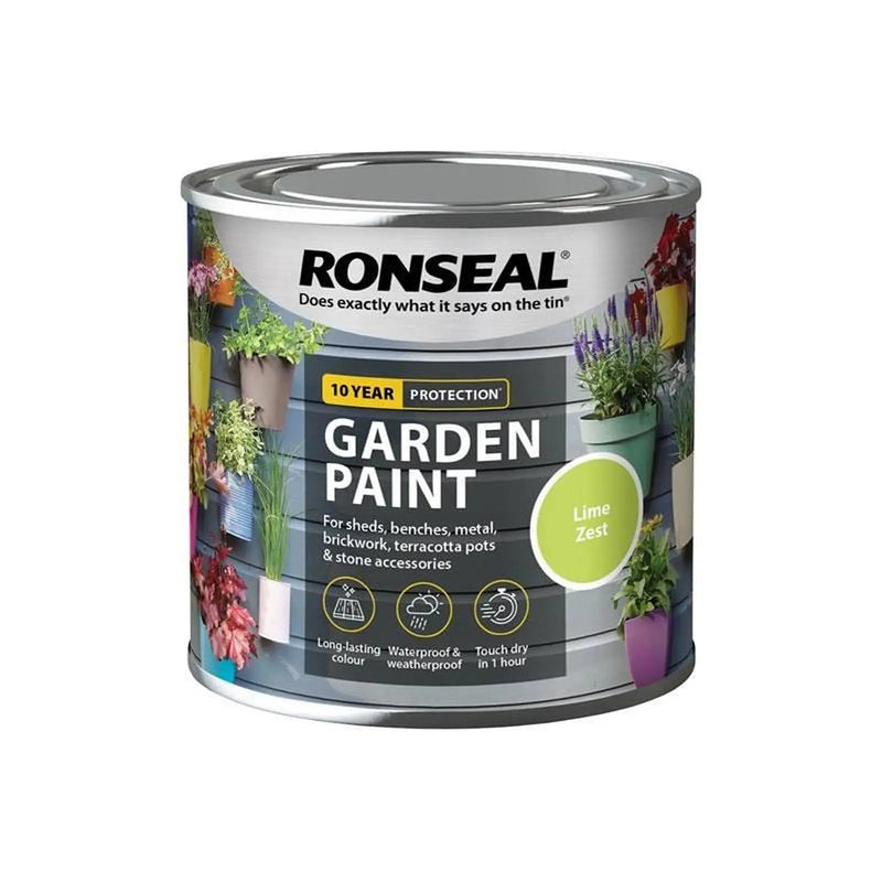 Ronseal Garden Paint Lime Zest 250ml