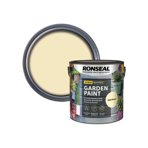 Ronseal Garden Paint Elderflower 2.5 litre