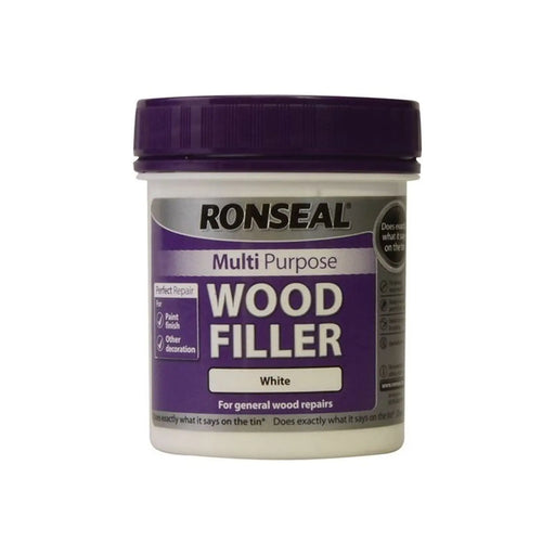 Ronseal Multipurpose Wood Filler Tub White 250g