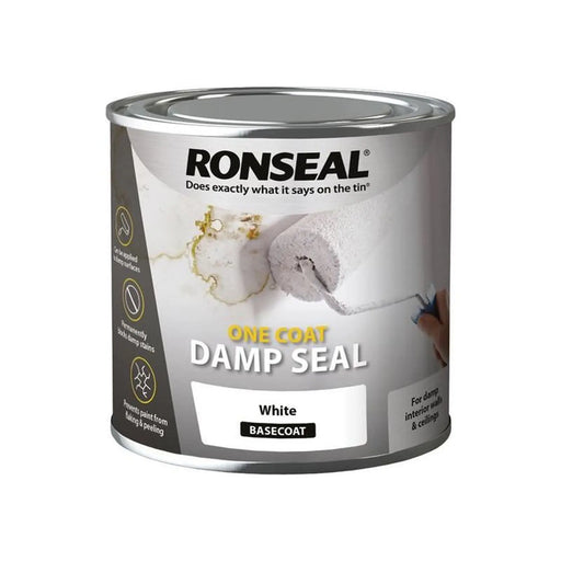 Ronseal One Coat Damp Seal White 250ml