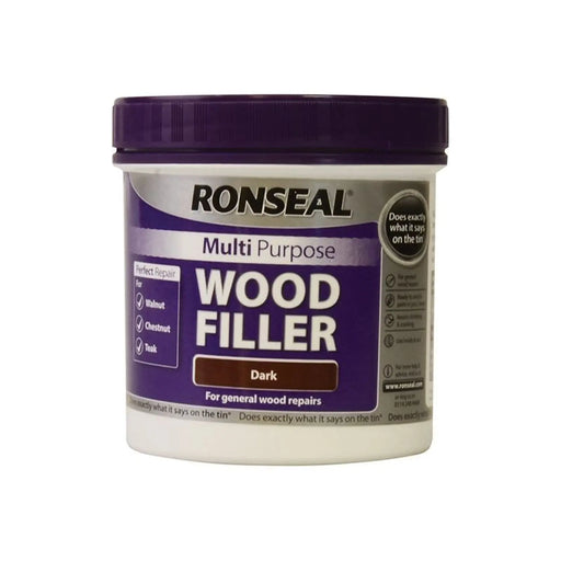 Ronseal Multipurpose Wood Filler Tub Dark 465g