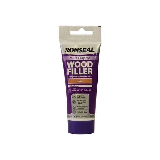 Ronseal Multipurpose Wood Filler Tube Light 100g