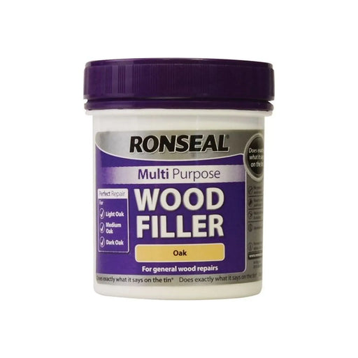 Ronseal Multipurpose Wood Filler Tub Oak 250g