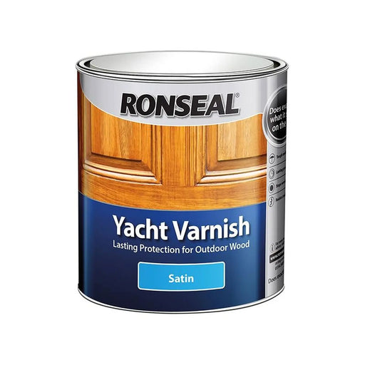 Ronseal Exterior Yacht Varnish Satin 250ml