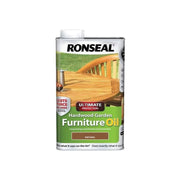 Ronseal Ultimate Protection Hardwood Garden Furniture Oil Natural 1 litre