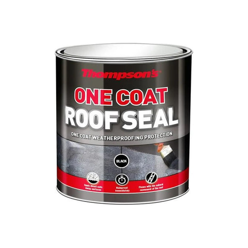 Ronseal Thompson's One Coat Roof Seal Black 5 litre