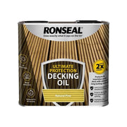 Ronseal Ultimate Protection Decking Oil Natural Pine 2.5 litre