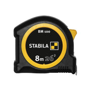 Stabila BM 100 Compact Pocket Tape 8m/26ft (Width 25mm)