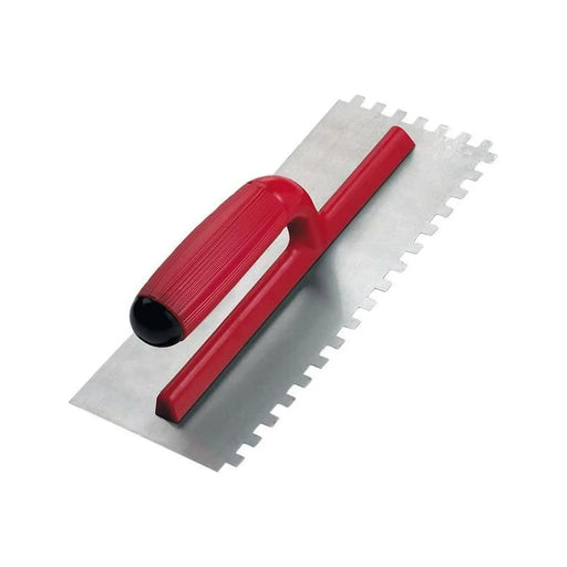 Rubi Tiling Tools PRO Steel Notched Trowel 11 x 4in x 1/4in Notch
