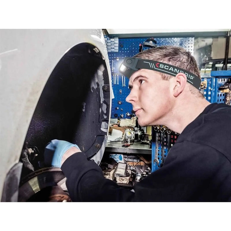 Scangrip® I-VIEW Rechargeable Headlamp with Sensor 400 lumens