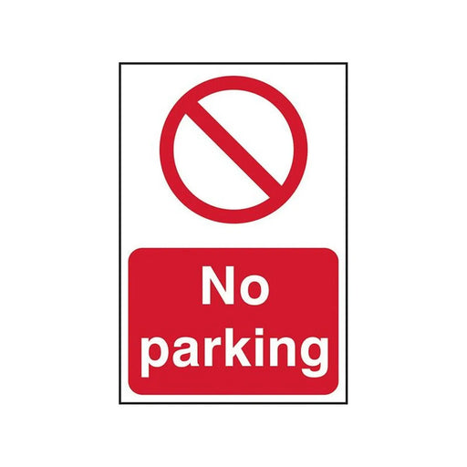 Scan No Parking - PVC Sign 400 x 600mm
