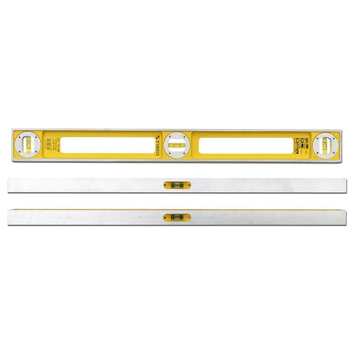 Stabila 83S Level Double Plumb 3 Vial 2546 100cm