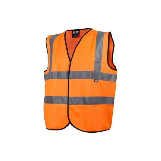 Scan Hi-Vis Waistcoat Orange - XL (48in)