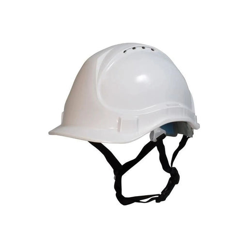 Scan Short Peak Safety Helmet White
