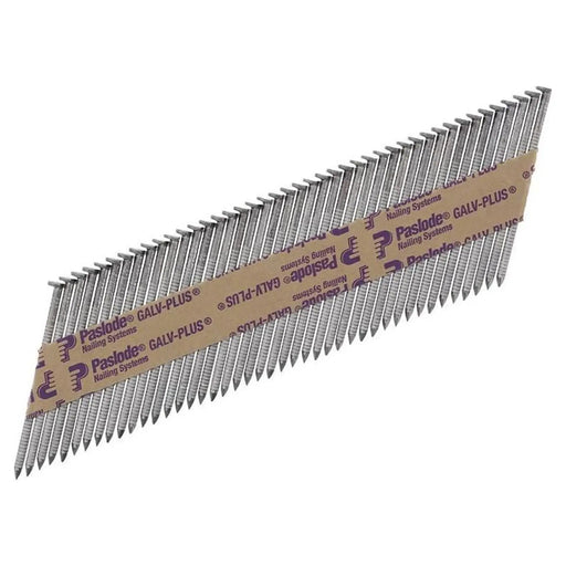 Paslode 2.8 x 63mm 350 Ring Nails Bright Finish Box of 3300 + 3 Fuel Cells