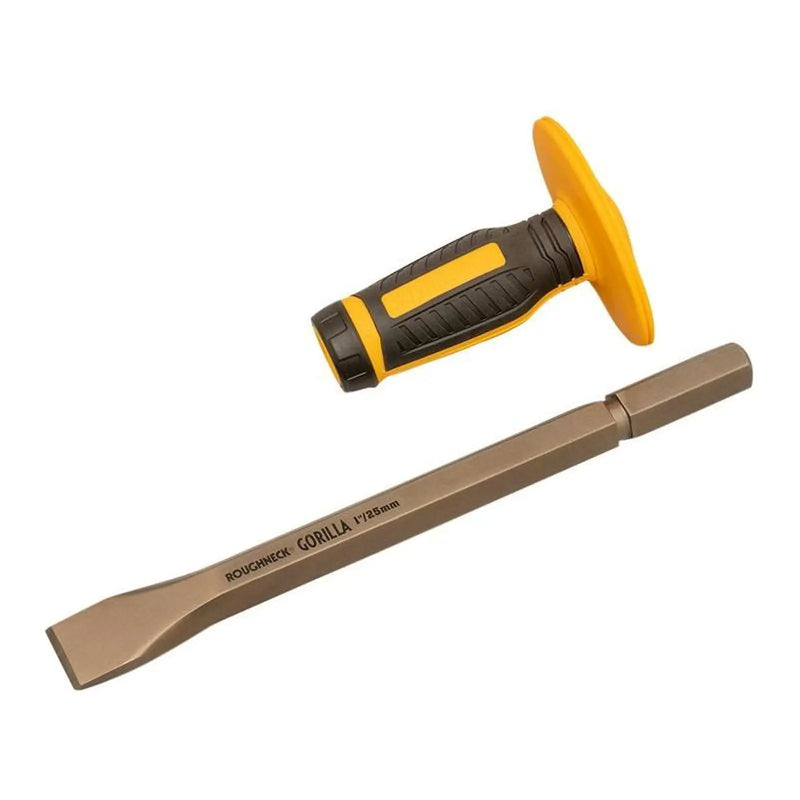 Roughneck Gorilla Cold Chisel with Non-Slip Hand Guard 25 x 279mm (1 x 11in)