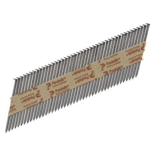 Paslode 3.1 x 75mm 350 Ring Nails Bright Finish Box of 2200 + 2 Fuel Cells