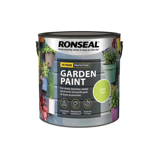 Ronseal Garden Paint Lime Zest 2.5 litre