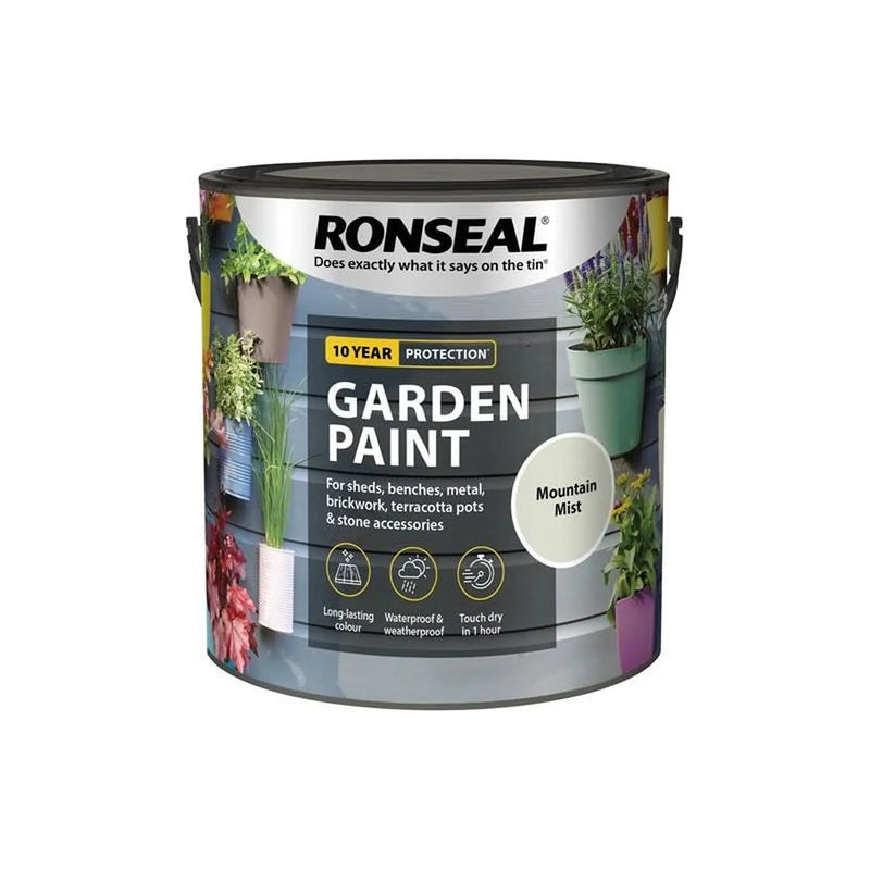 Ronseal Garden Paint Mountain Mist 2.5 litre