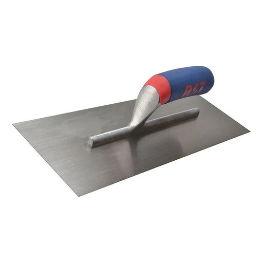 R.S.T. Plasterer's Finishing Trowel Carbon Steel Soft Touch Handle 16 x 4.1/2in