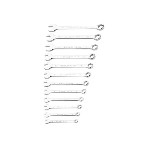 Stanley® Hand Tools Combination Wrench Set, 12 Piece
