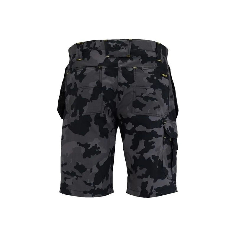 Stanley® Clothing Hanley Holster Shorts Black Camouflage Waist 32in