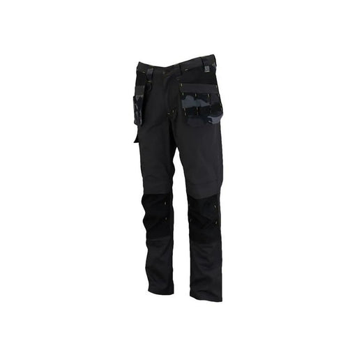 Stanley® Clothing Dixon Slim Fit Trousers Black Camouflage Waist 34in Leg R